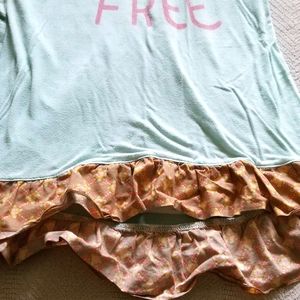 Girls MJ SHIRT...pale green